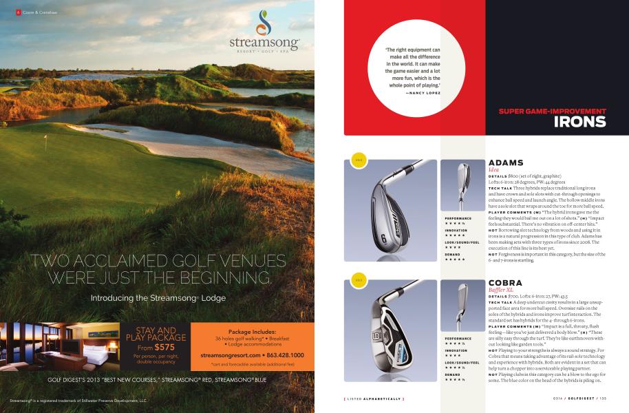 SUPER GAME-IMPROVEMENT IRONS