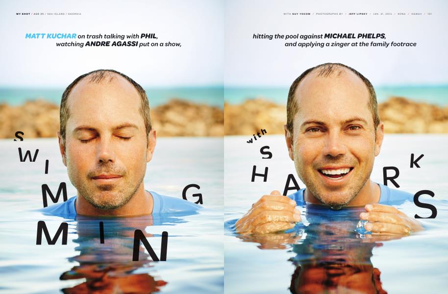 SWIMMING WITH SHARKS