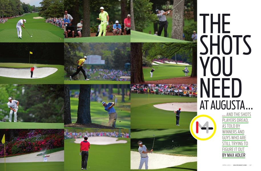 THE SHOTS YOU NEED AT AUGUSTA...
