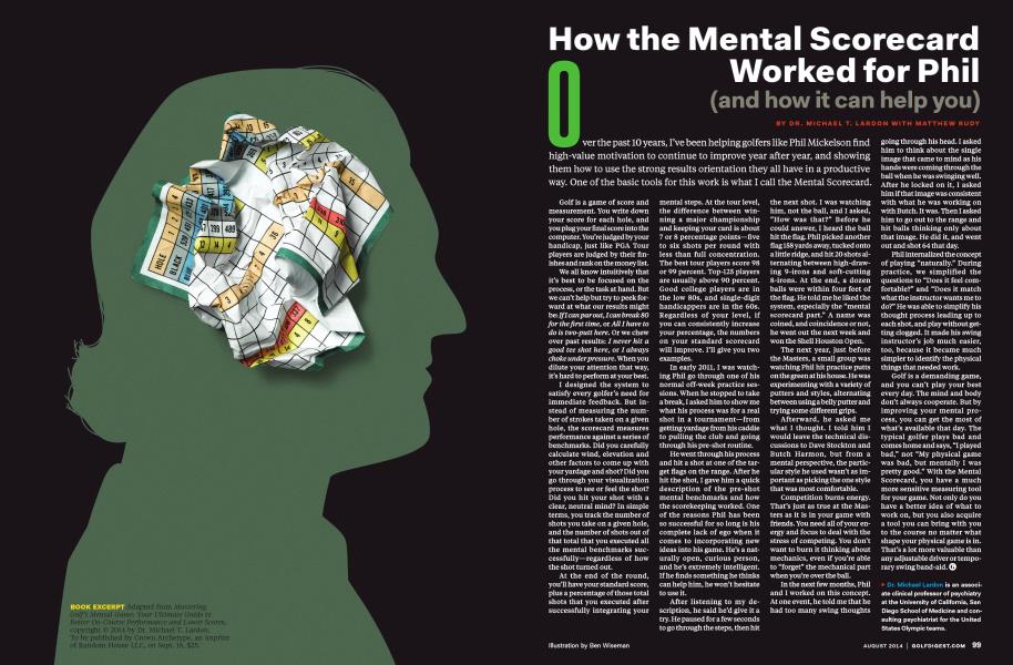 How the Mental Scorecatd Worked for Phil (and how it can help you)