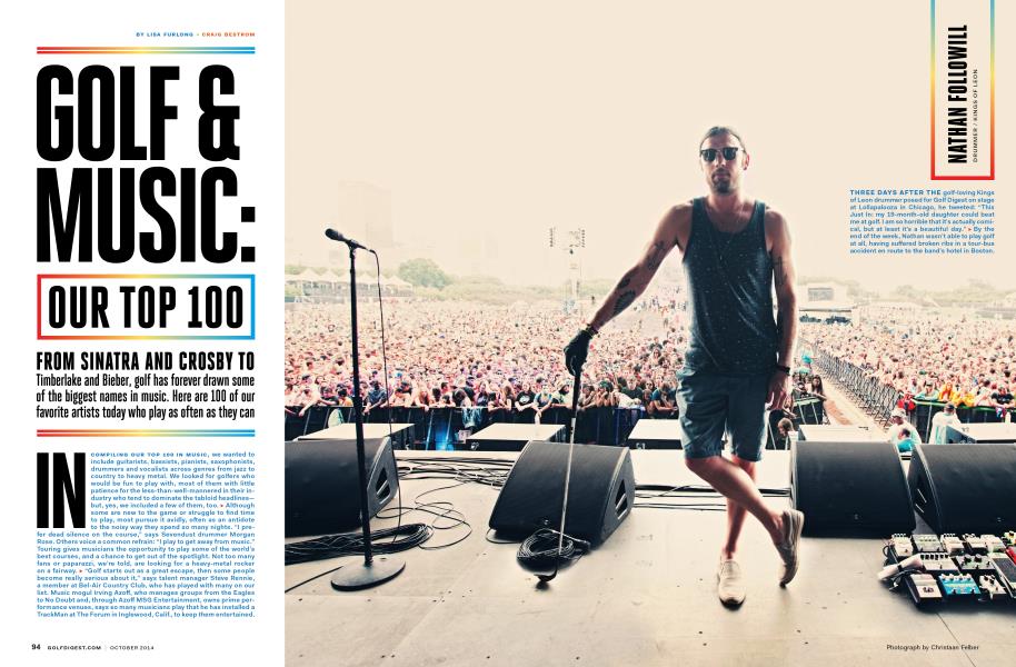 GOLF & MUSIC: OUR TOP 100