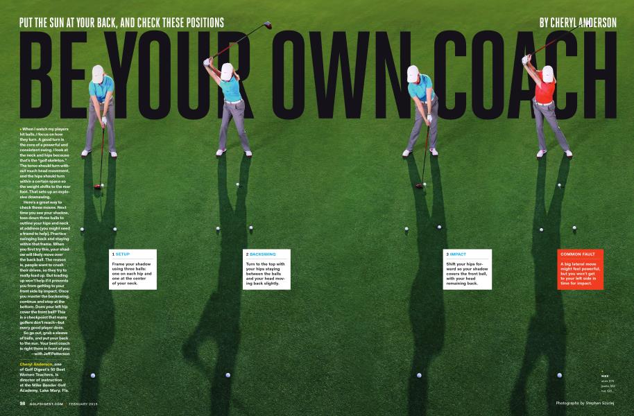 BE YOUR OWN COACH