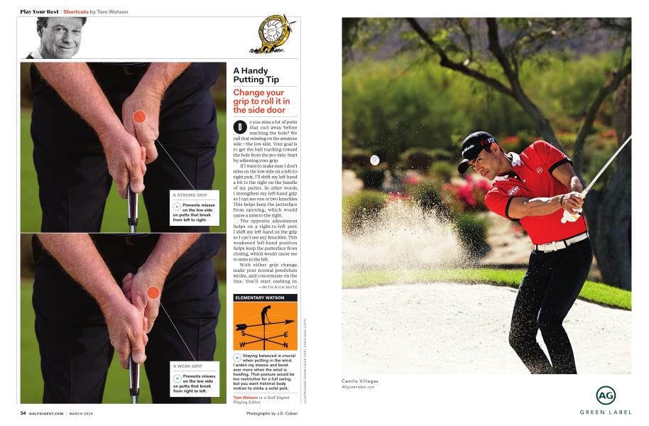 A Handy Putting Tip