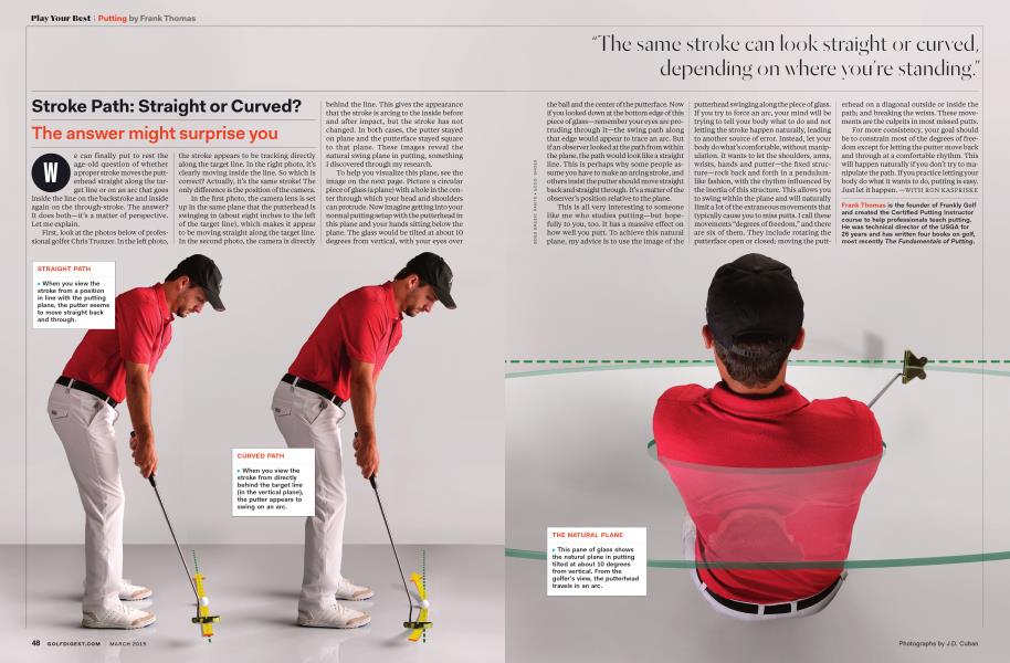 Stroke Path: Straight or Curved?