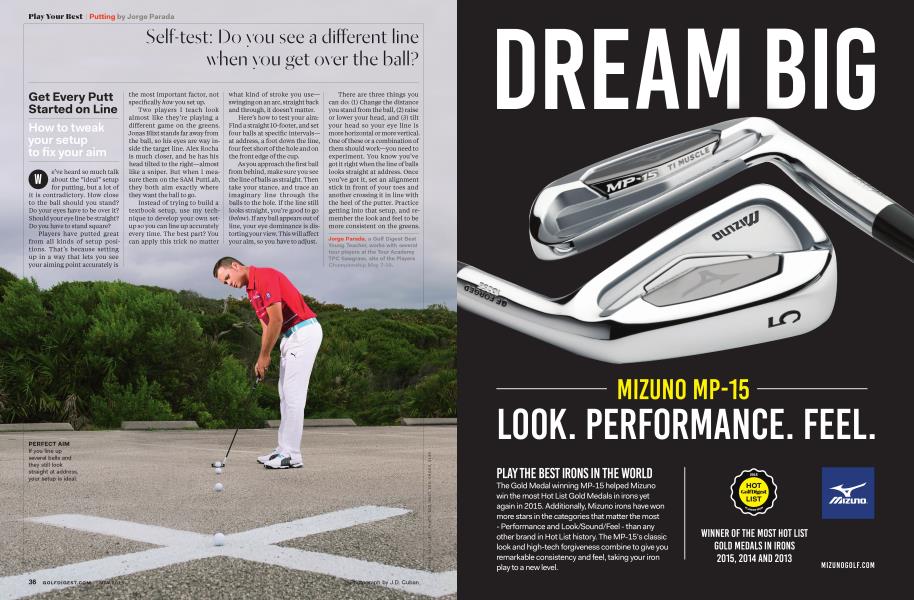 Get Every Putt Started on Line