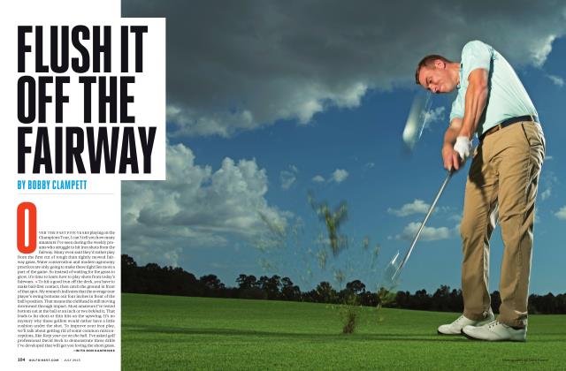 FLUSH IT OFF THE FAIRWAY