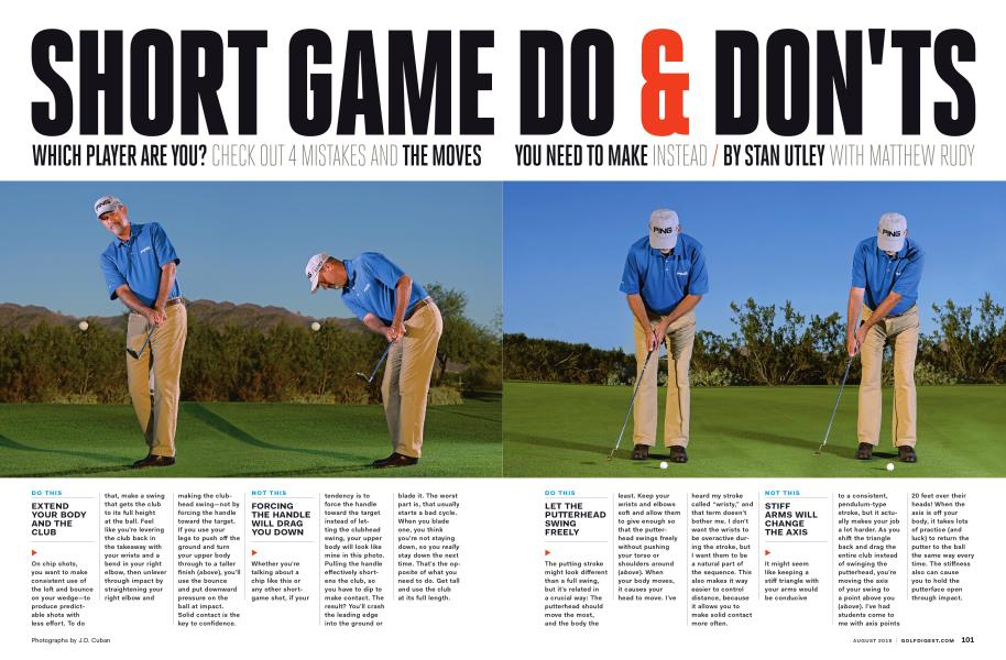 SHORT GAME DO & DON'TS