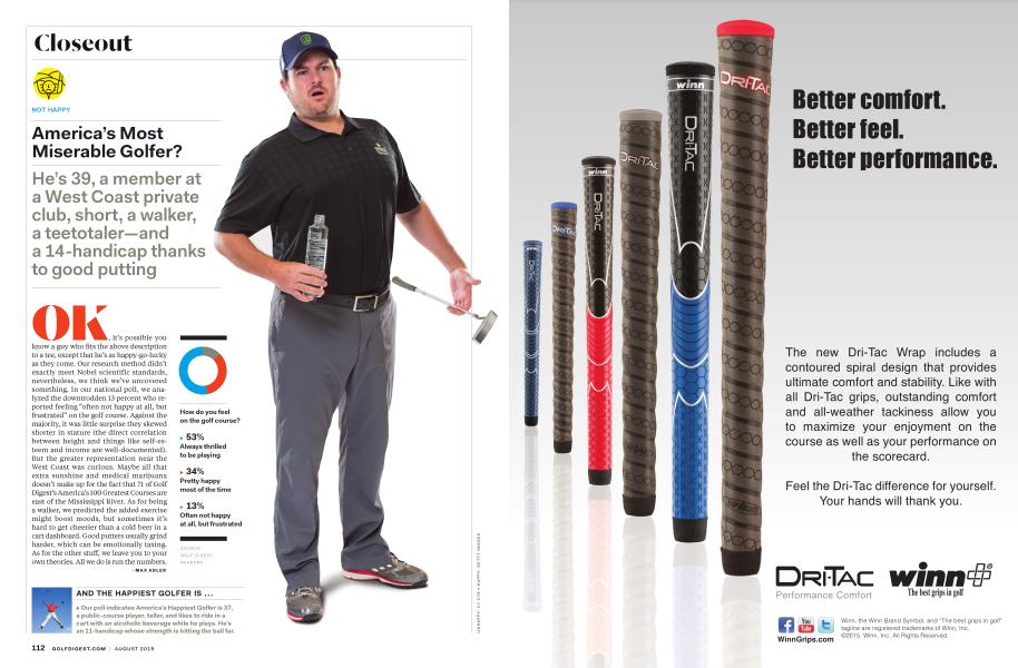 America’s Most Miserable Golfer?