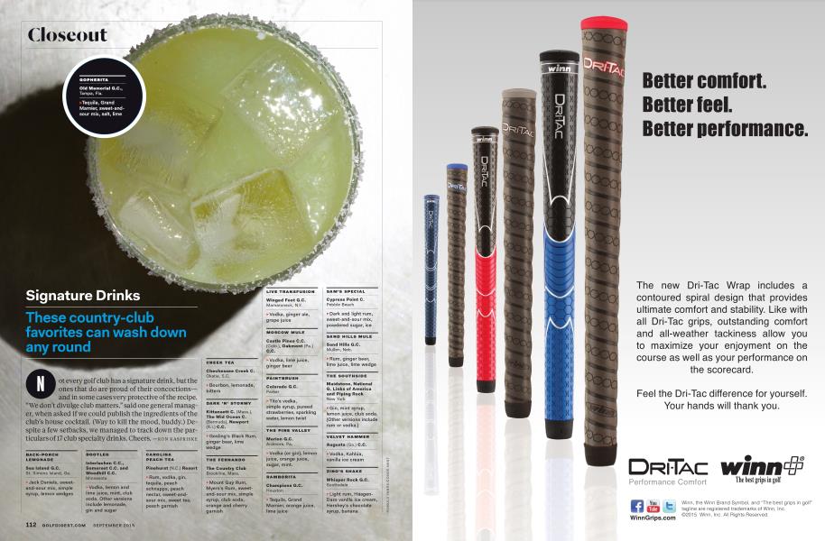 Signature Drinks