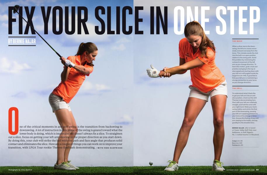 FIX YOUR SLICE IN ONE STEP