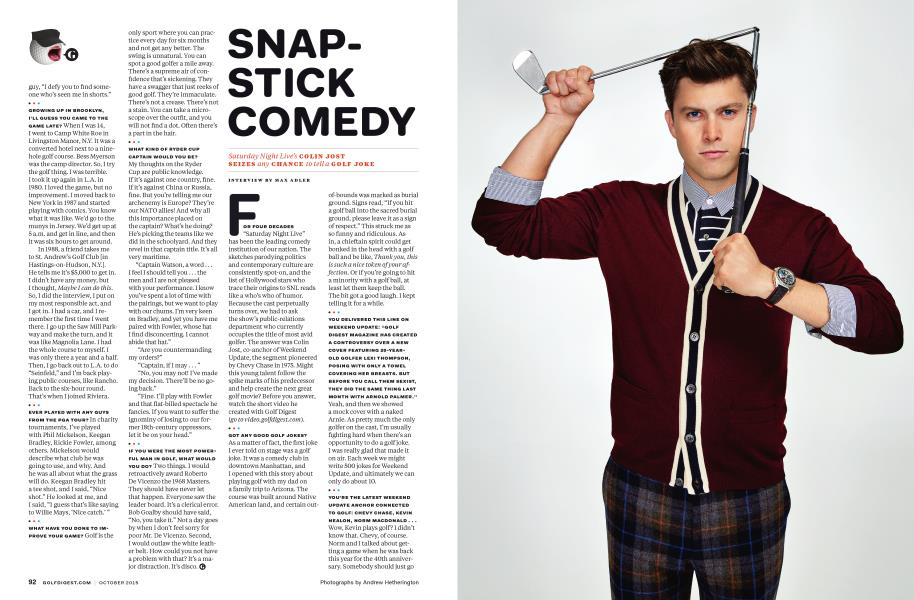 SNAP-STICK COMEDY