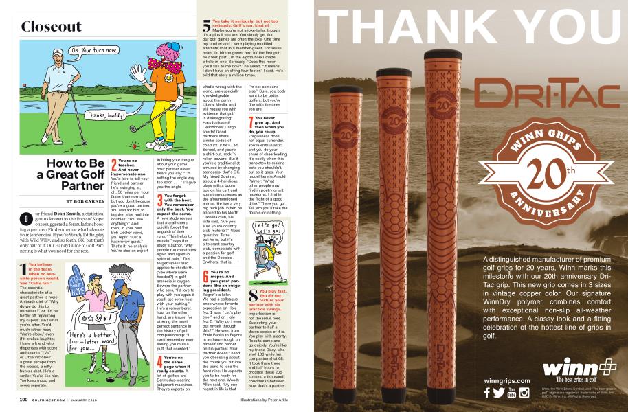 How to Be a Great Golf Partner