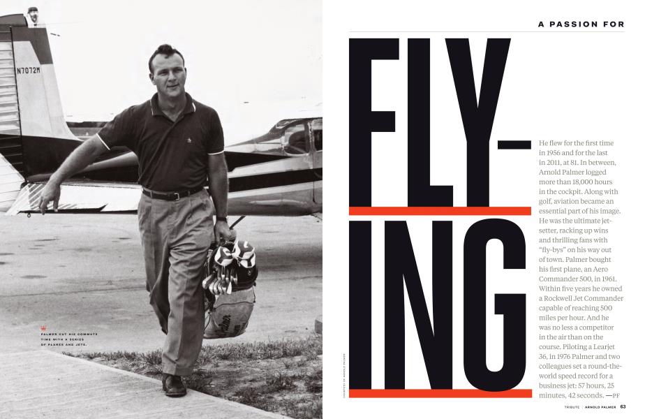 A PASSION FOR FLYING