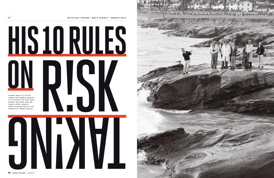 HIS 10 RULES ON RISK TAKING