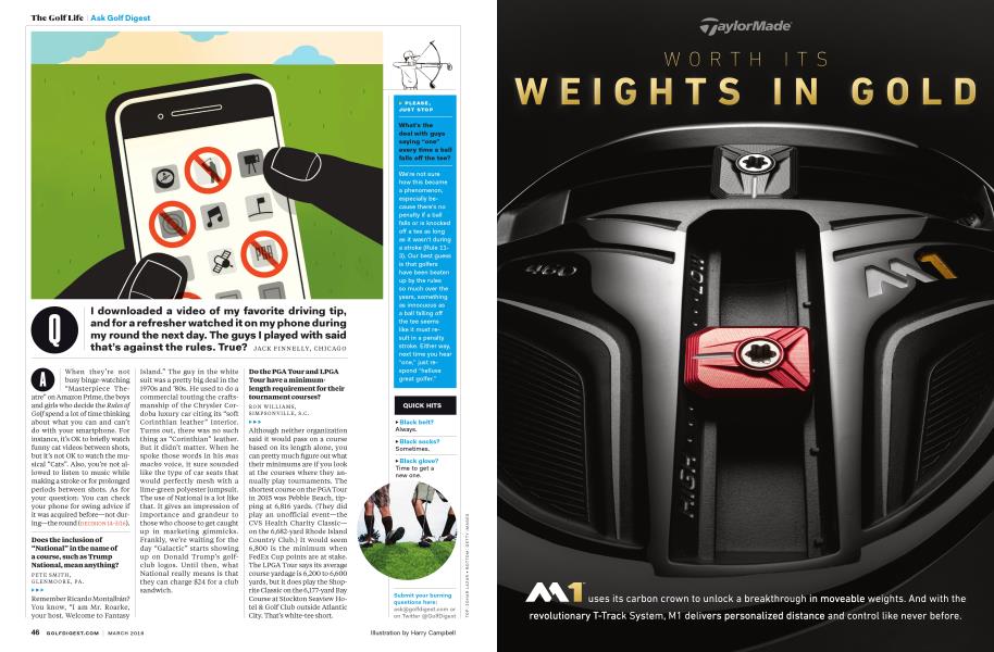 Ask Golf Digest