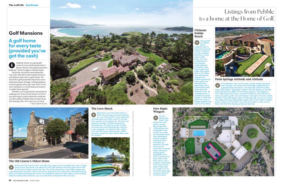 Golf Mansions