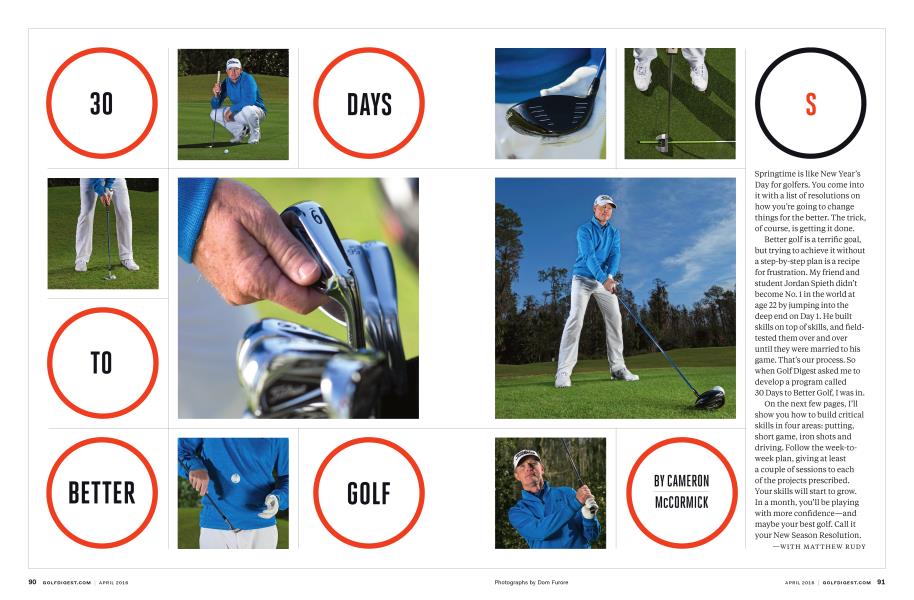 30 DAYS TO BETTER GOLF