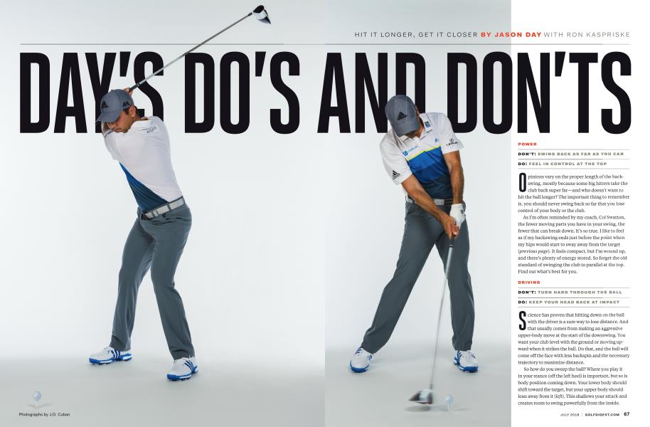 DAY'S DO'S AND DONT'S