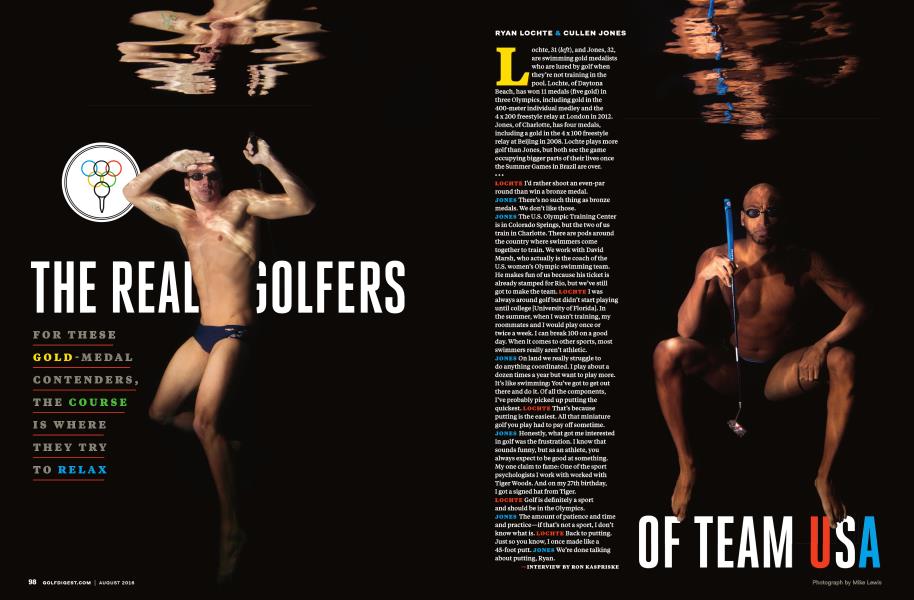 THE REAL GOLFERS OF TEAM USA