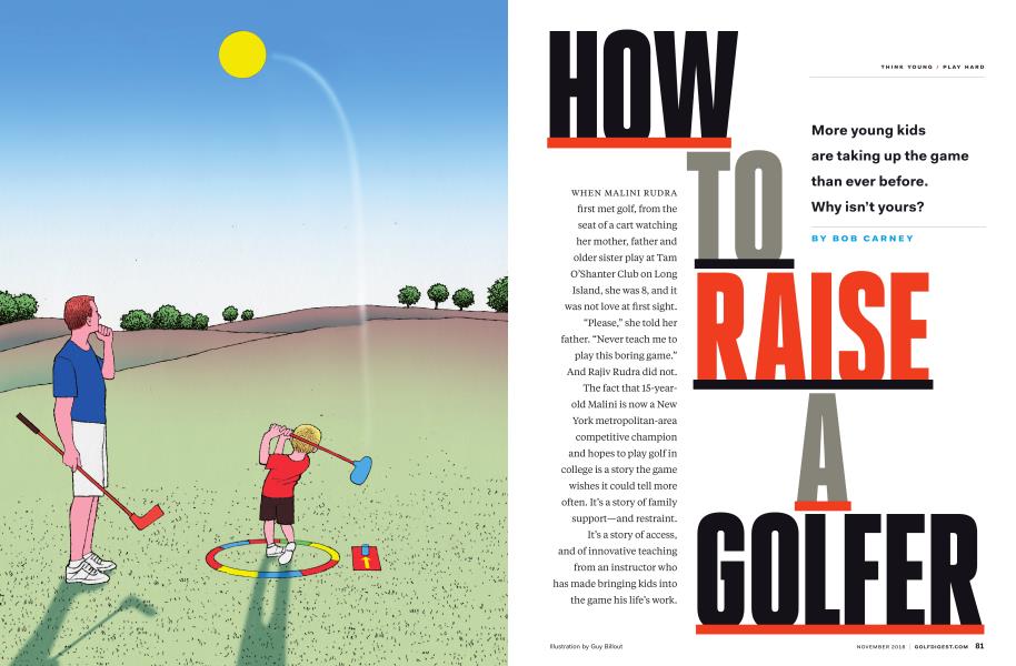 HOW TO RAISE A GOLFER