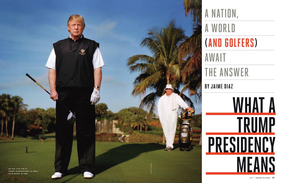 A NATION, A WORLD (AND GOLFERS) AWAIT THE ANSWER