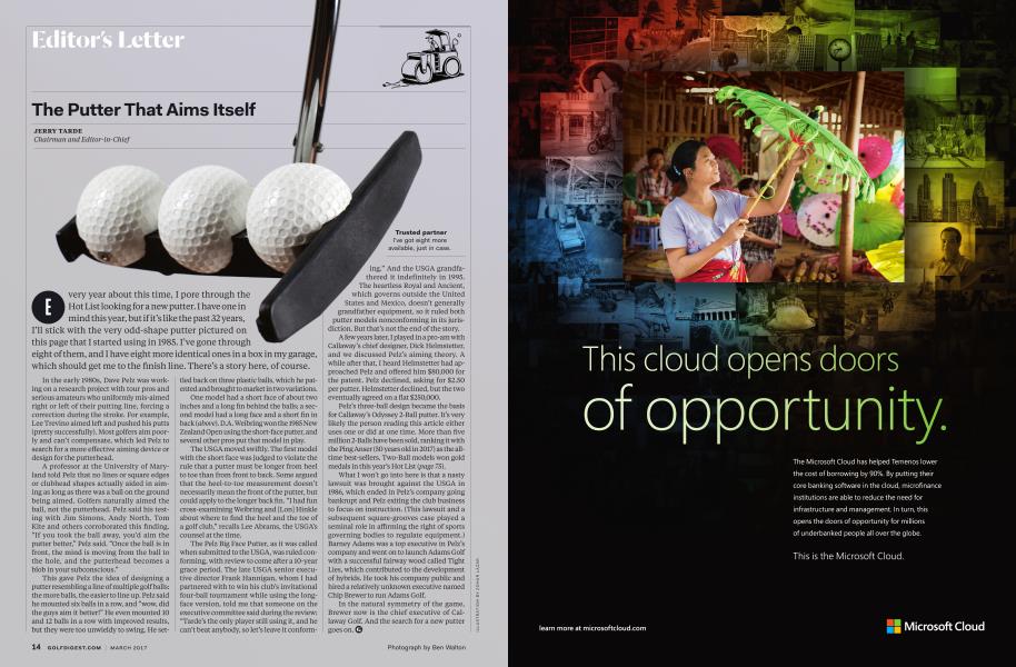 The Putter That Aims Itself