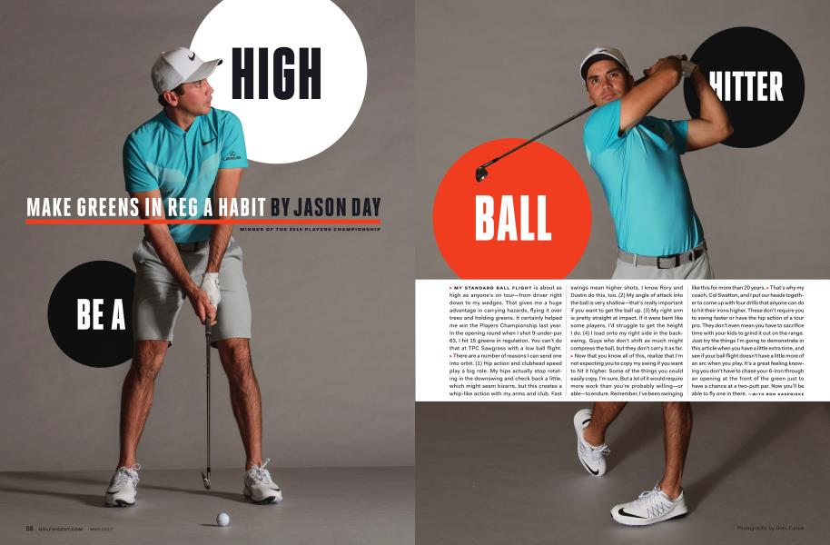 BE A HIGH BALL HITTER