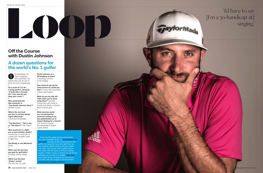 Off the Course with Dustin Johnson