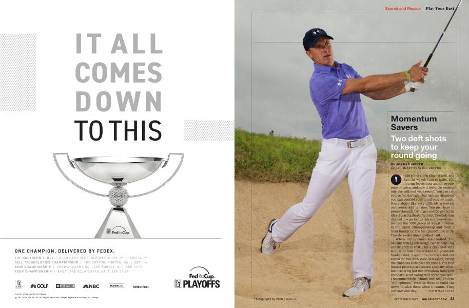 Momentum Savers: JORDAN SPIETH
