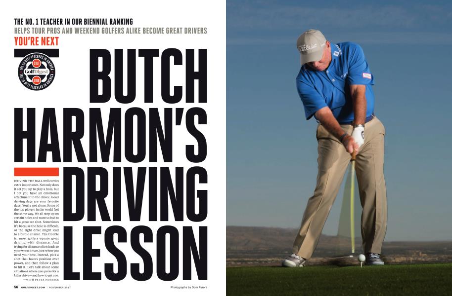 BUTCH HARMON'S DRIVING LESSON