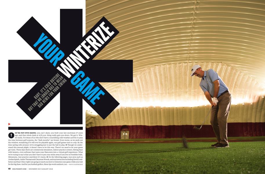 WINTERIZE YOUR GAME