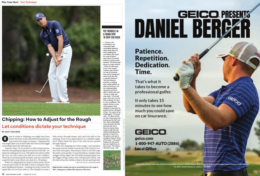Chipping: How to Adjust for the Rough