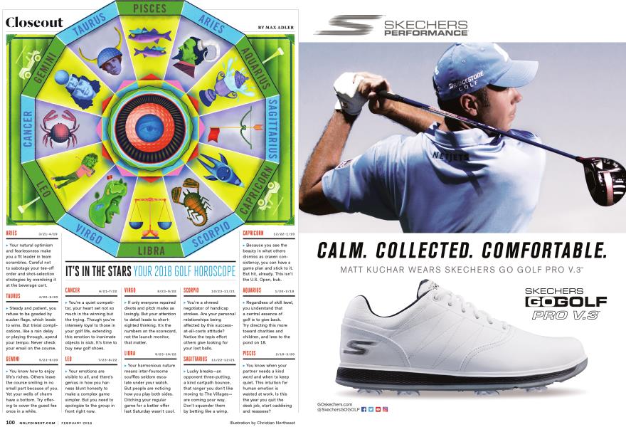 CLOSEOUT: IT'S IN THE STARS YOUR 2018 GOLF HOROSCOPE