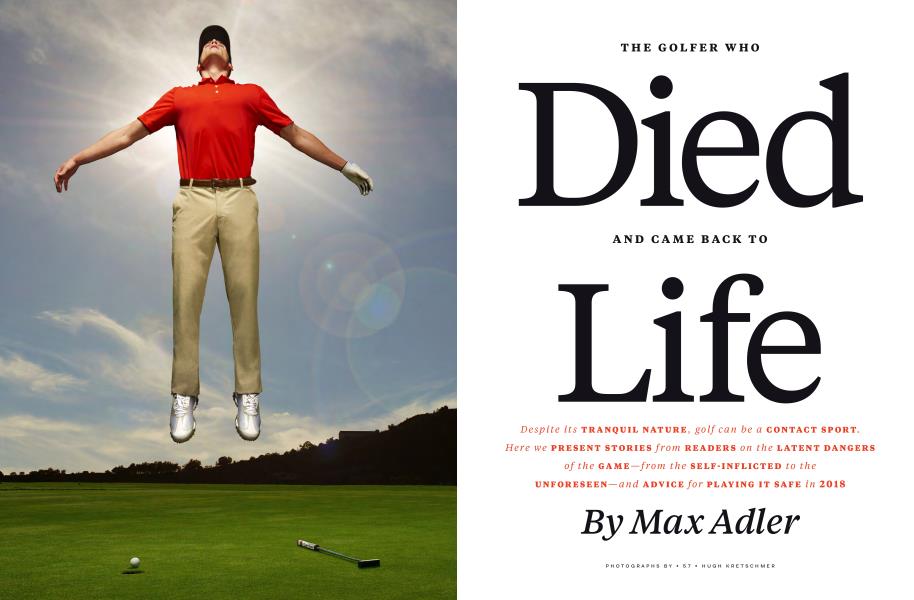 THE GOLFER WHO DIED AND CAME BACK TO LIFE