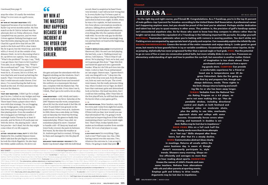 LIFE AS A...7