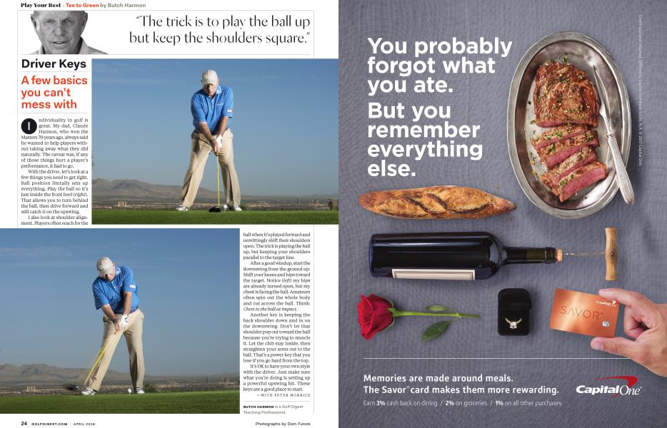 BUTCH HARMON: Driver Keys