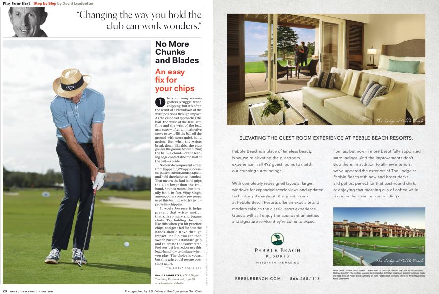 DAVID LEADBETTER: No More Chunks and Blades