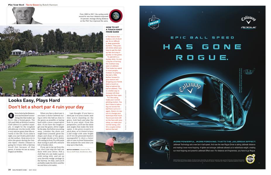 BUTCH HARMON: Looks Easy, Plays Hard