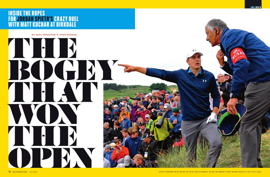 THE BOGEY THAT WON THE OPEN