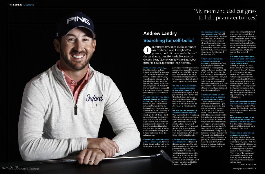 JOURNEYS: Andrew Landry