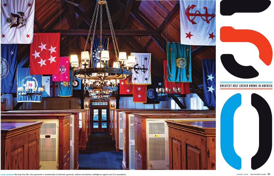 50 GREATEST GOLF LOCKER ROOMS IN AMERICA