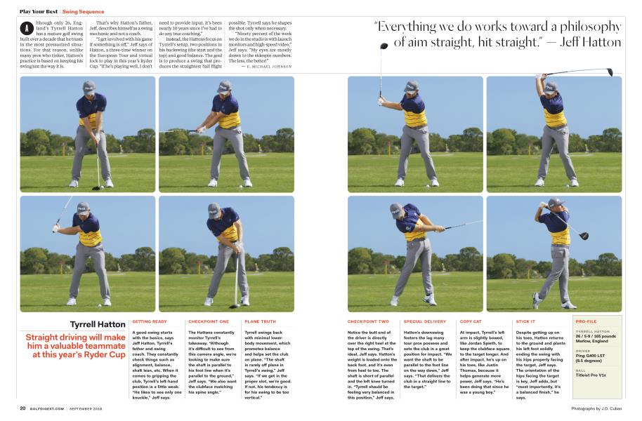 SWING SEQUENCE: Tyrrell Hatton
