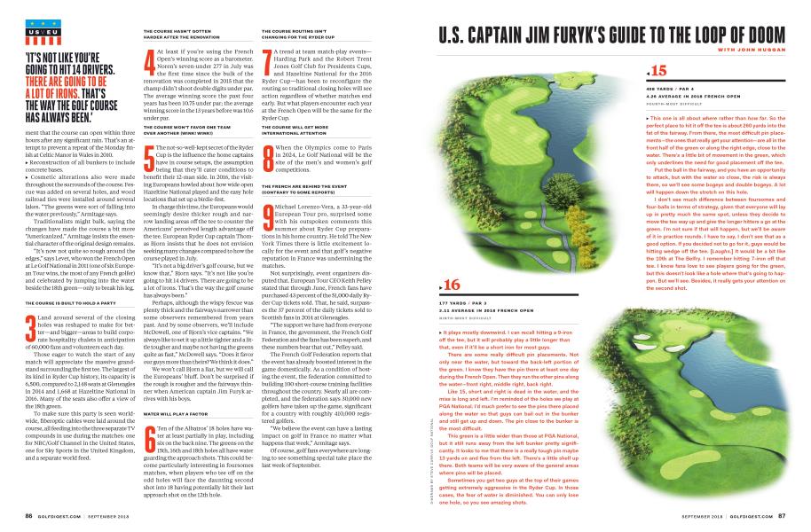 RYDER CUP: U.S. CAPTAIN JIM FURYK'S GUIDE TO THE LOOP OF DOOM
