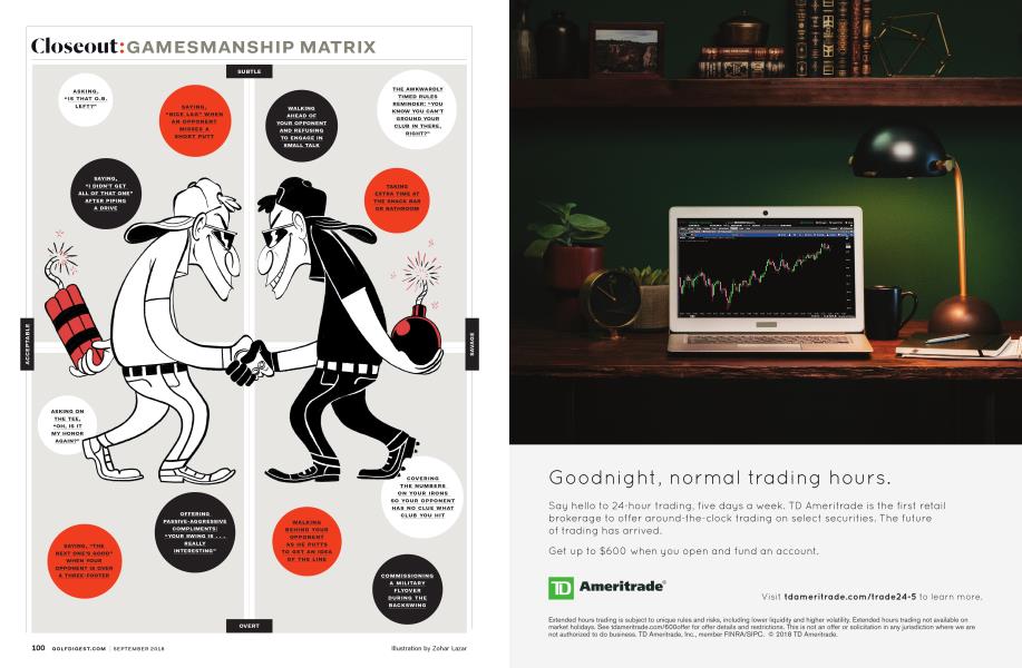Closeout:GAMESMANSHIP MATRIX