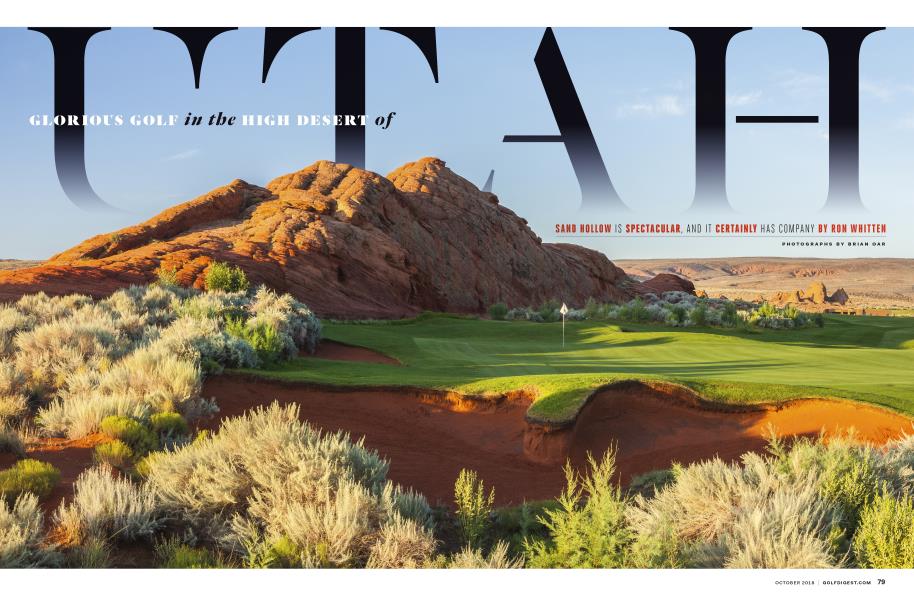 GLORIOUS GOLF in the HIGH DESERT of UTAH