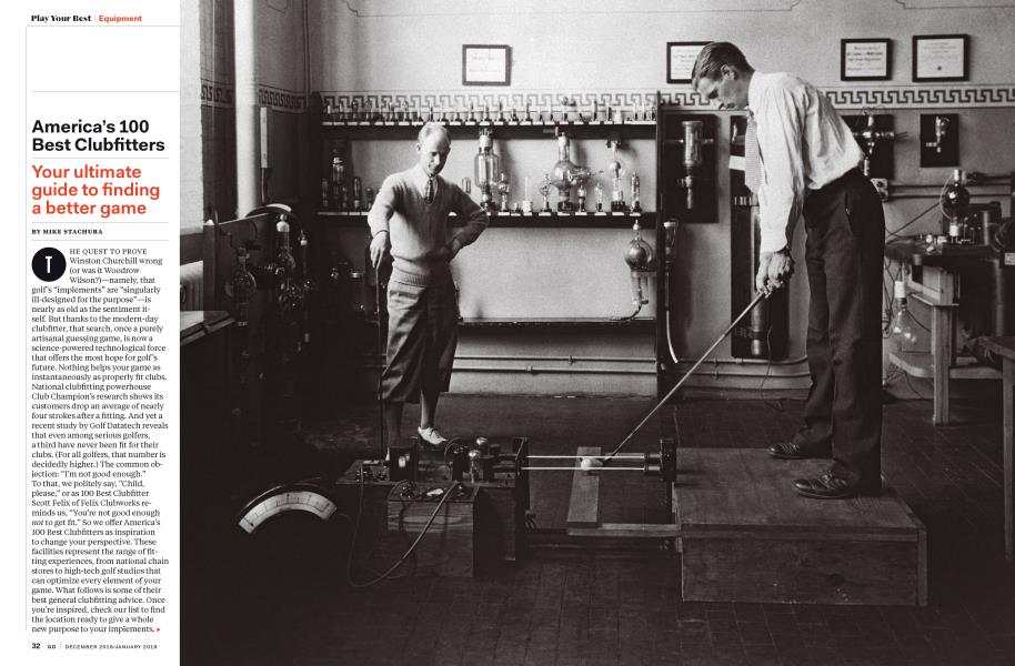 America’s 100 Best Clubfitters