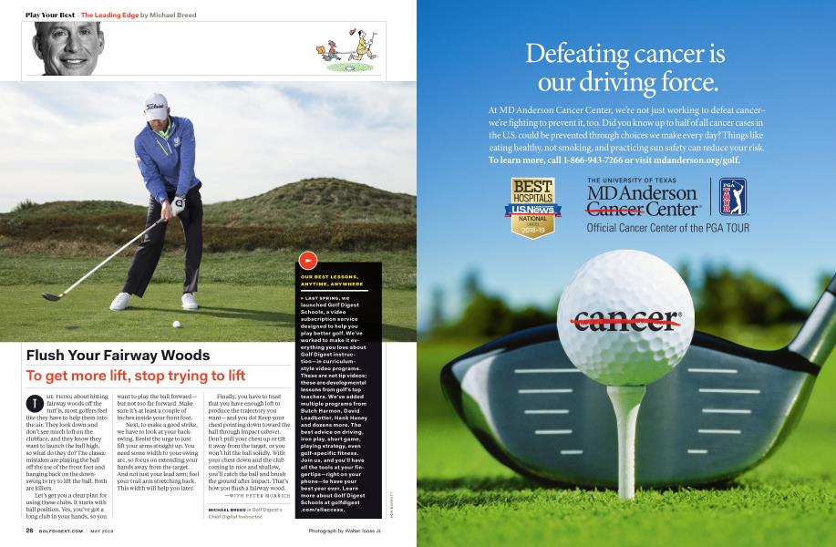 Flush Your Fairway Woods