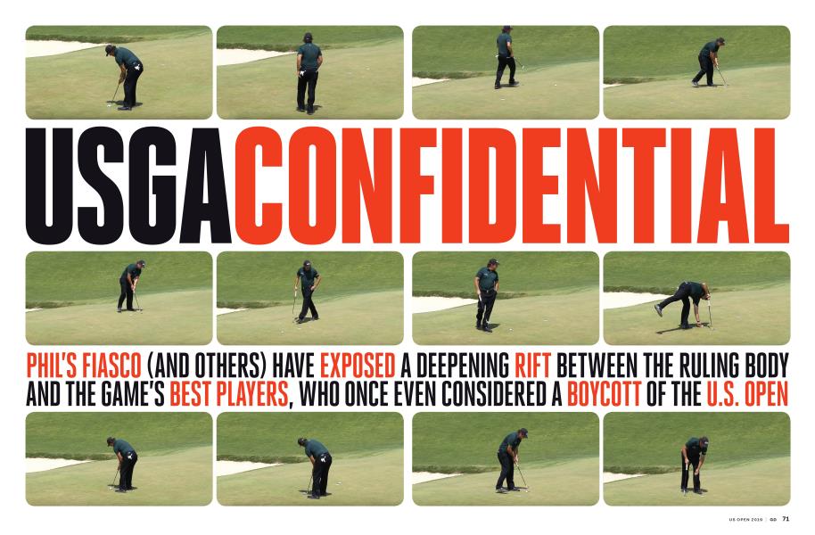 USGA CONFIDENTTIAL