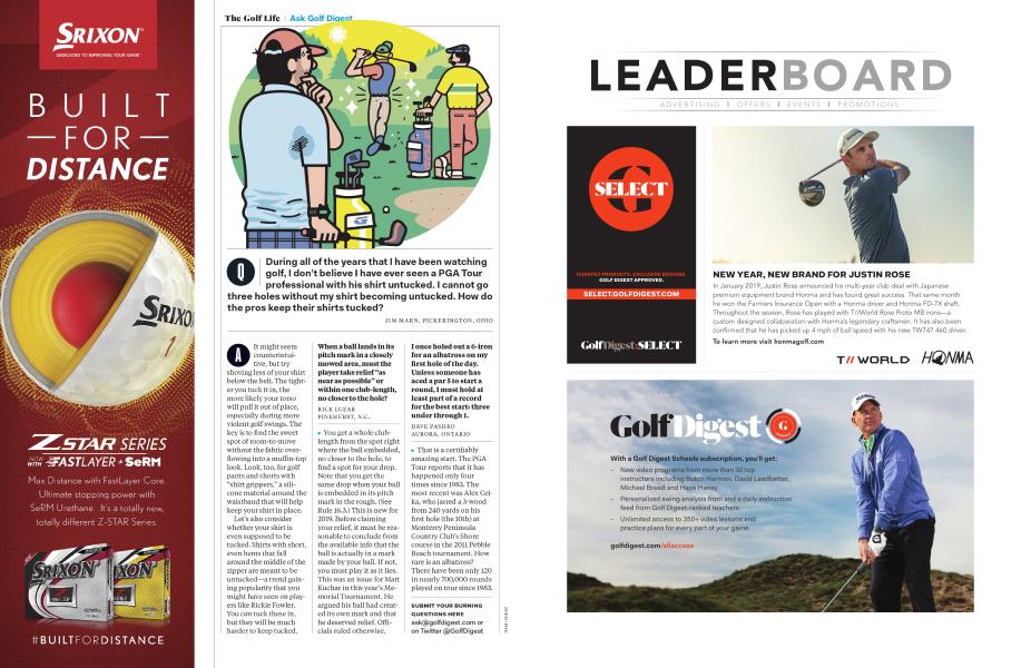 Ask Golf Digest