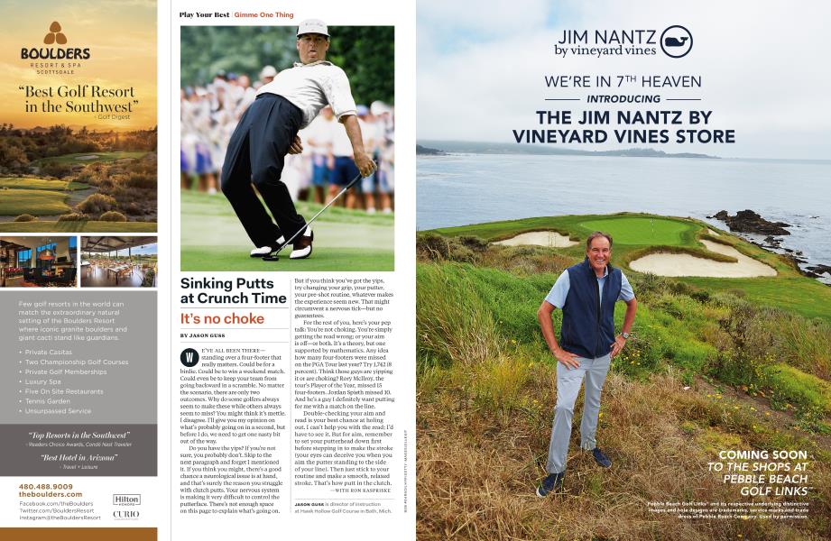 Sinking Putts at Crunch Time